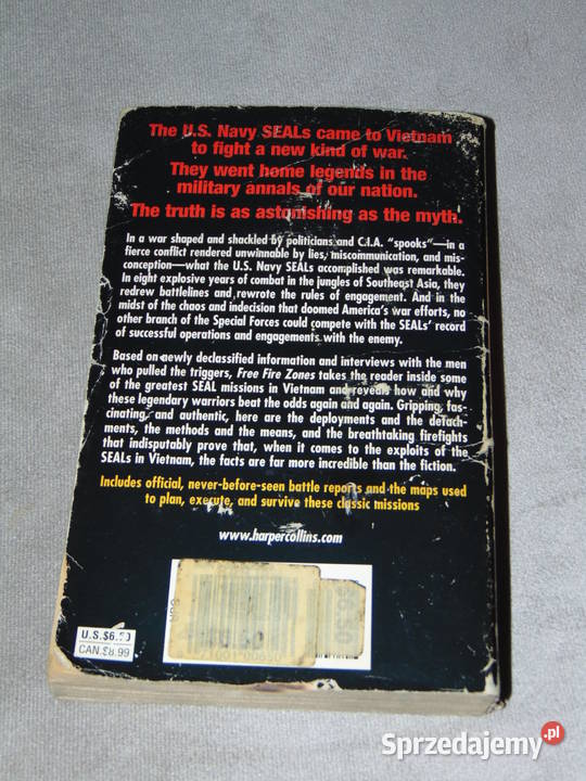 Free Fire Zones Kevin Dockery Richard Marcinko Lublin sprzedam