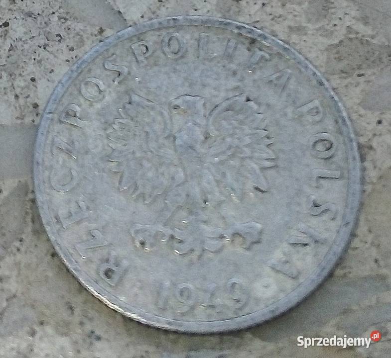 POLSKA 5 GROSZY 1949 rbzAL Numizmatyka