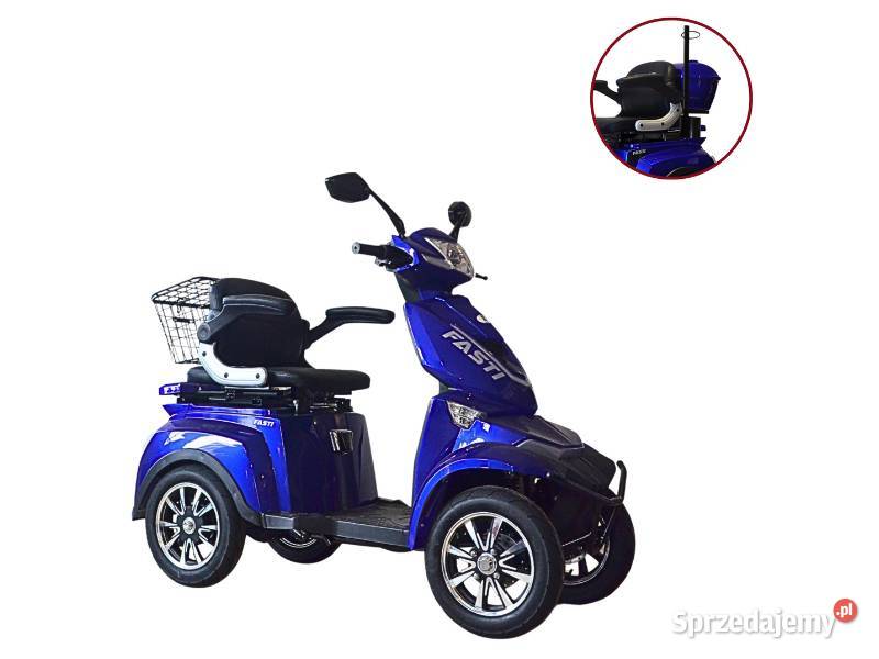 Skuter elektryczny FASTI 4 czterokołowiec z automatyczna Kraków