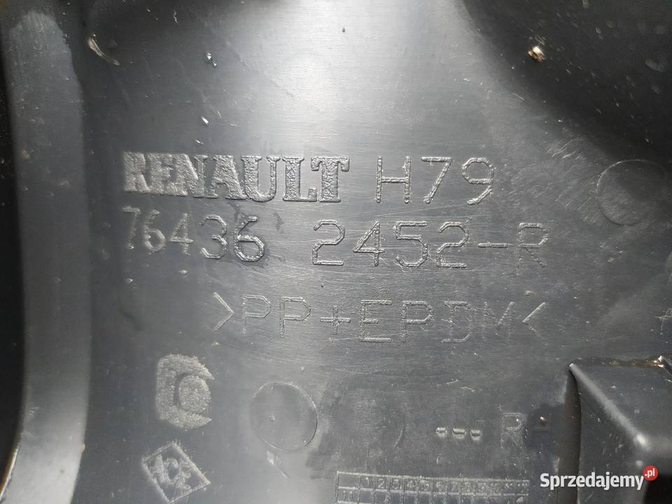 Zaslepka nakładka progu prawa Dacia Duster Czeladź