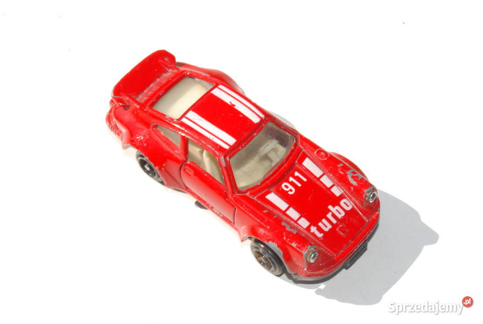 Stara zabawka samochód Porsche 911 resorak antyk śląskie