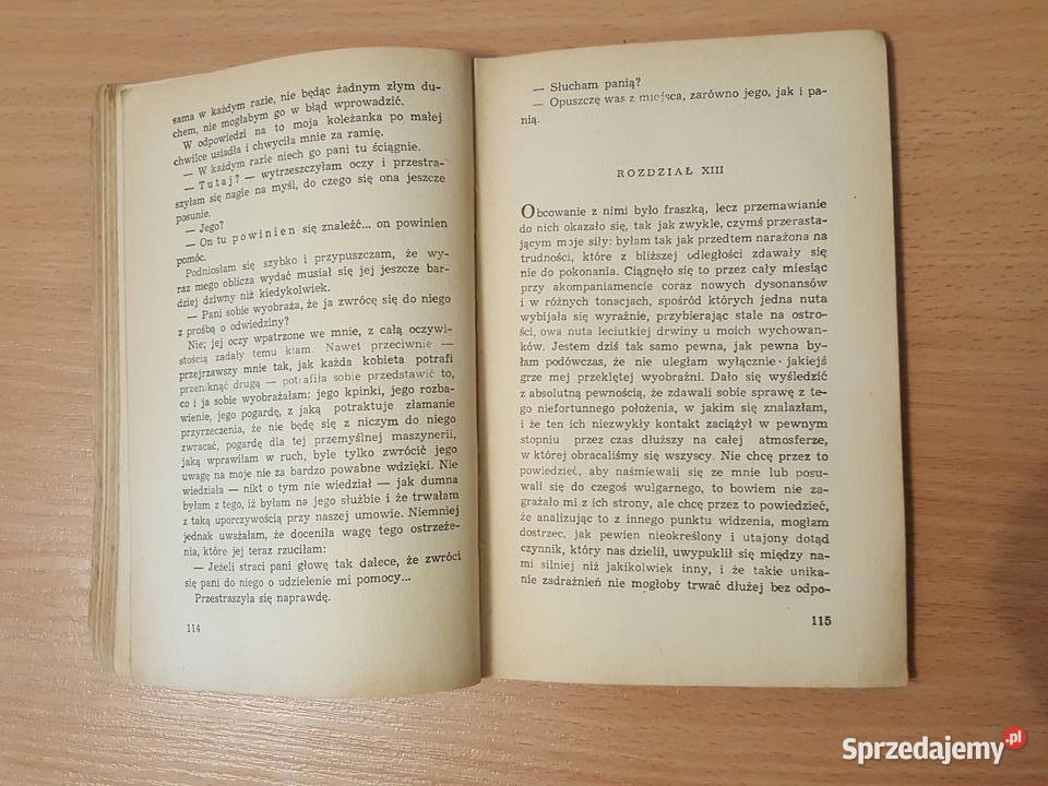 KSIĄŻKA W kleszczach lęku Henry James powieść o Proza i poezja Złotniki sprzedam
