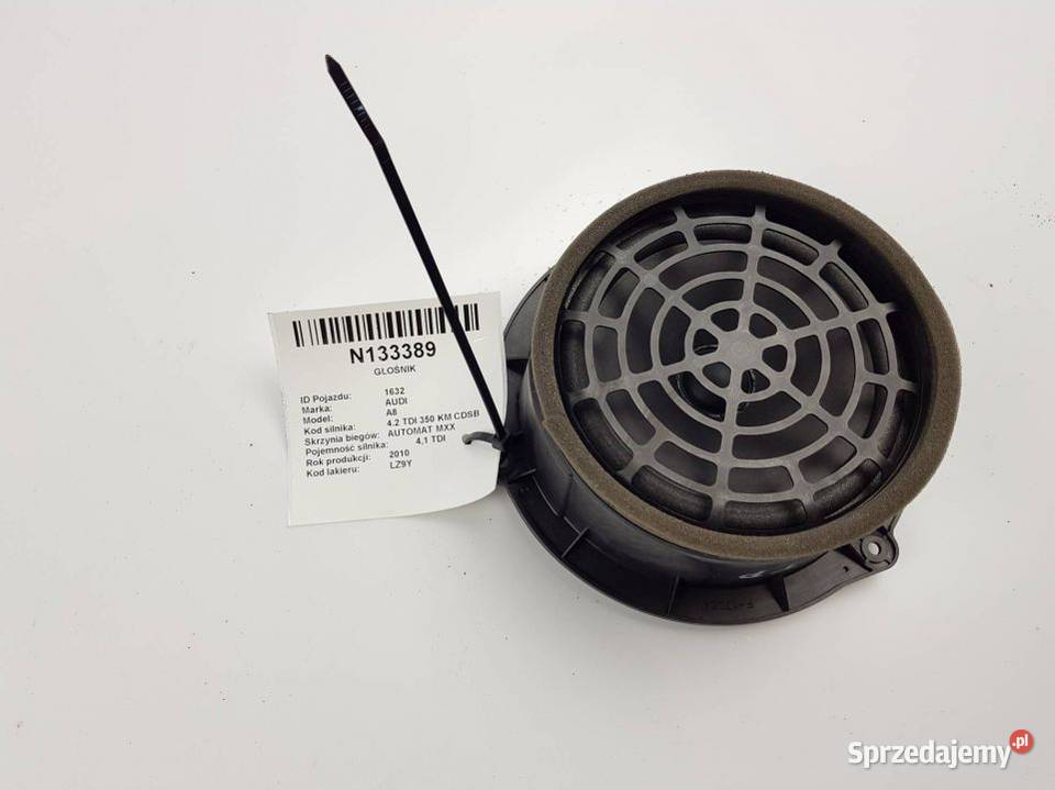 GŁOŚNIK DRZWI 4H0035411 AUDI S8 A8 D4 FV23 osobowe Pozostałe Lipno