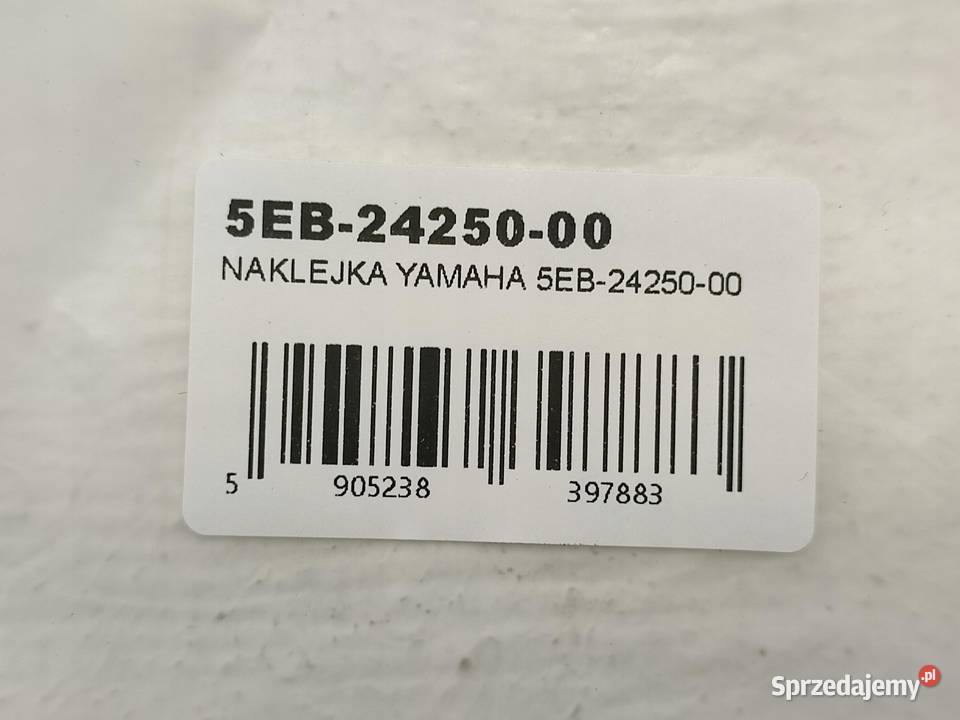 NAKLEJKA NA ZBIORNIK 2 2STR YAMAHA YZFR6 1999