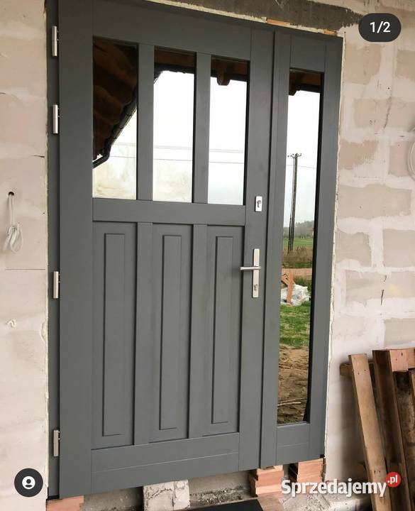 Drzwi Zewnętrzne Wejściowe Drewniane DOTACJE Częstochowa