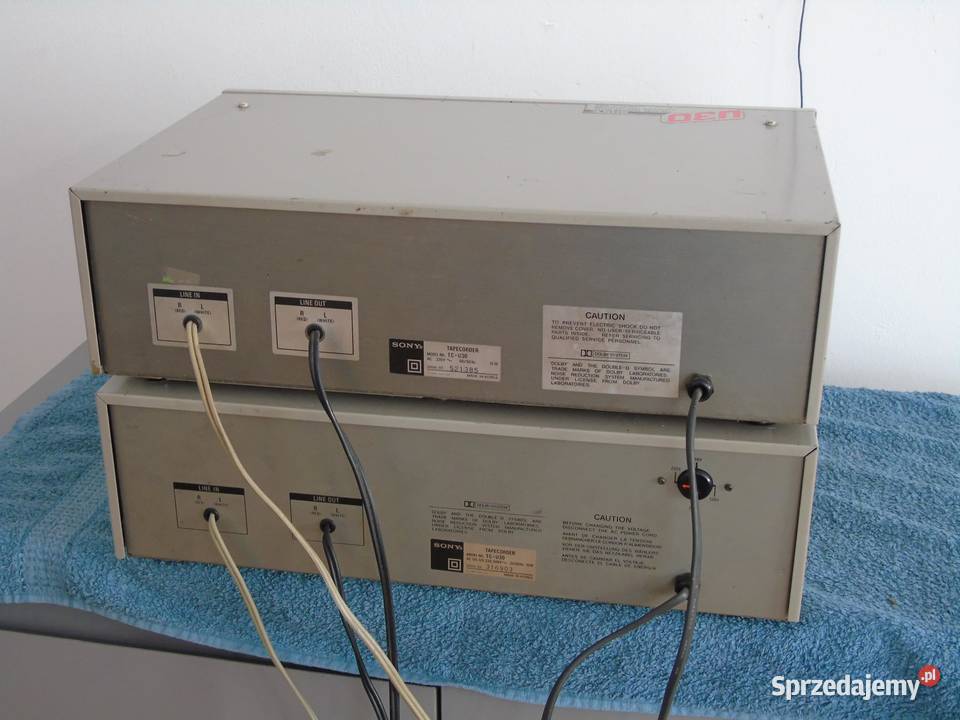 2 Magnetofony Sony TCU30 Vintage WYSYŁKA Jasło