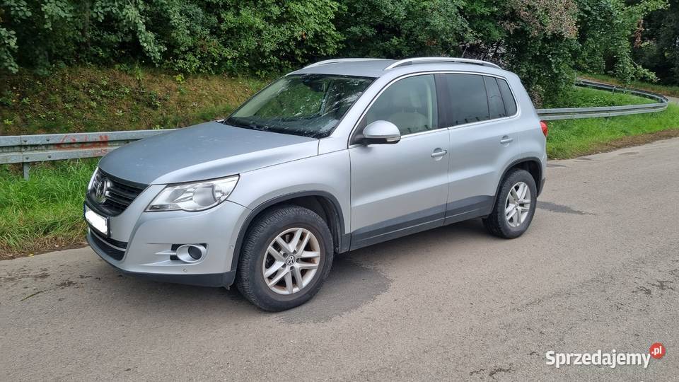 Vw Tiguan 20 tdi 4x4 hak klima skóra 170 Kraków