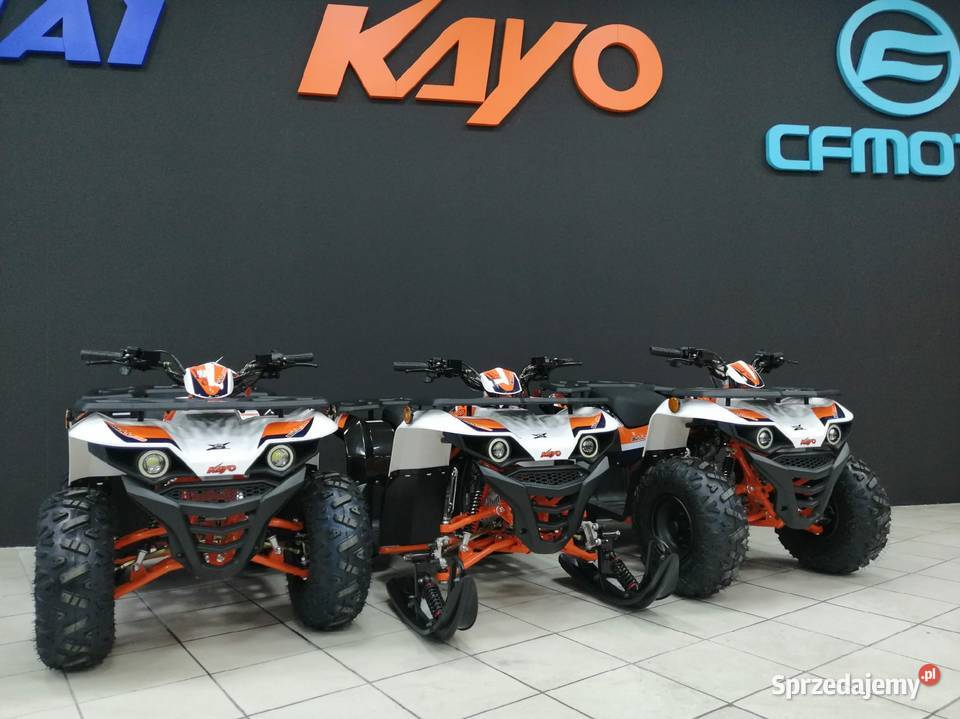 Nowy Quad Atv Kayo AU125 moc9 Dostępny ręki fv bagażnik Nowy Sącz sprzedam
