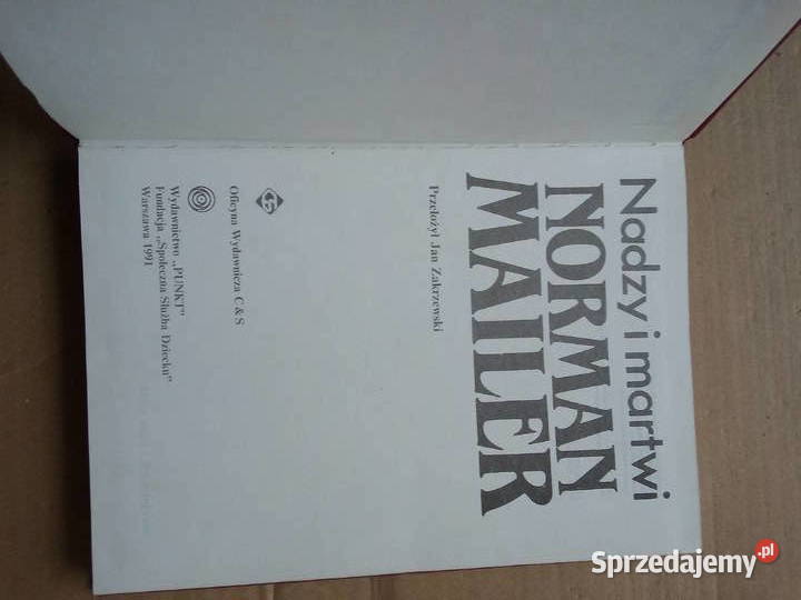 Nadzy i martwi Norman Mailer podlaskie sprzedam
