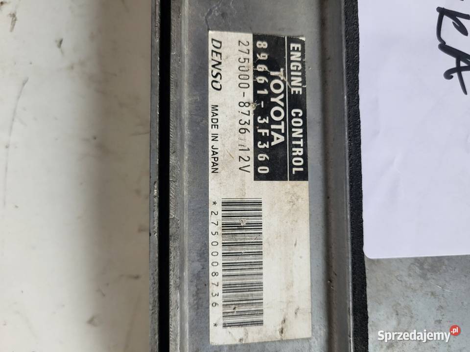 Sterownik silnika TOYOTA 275000 8736 12V osobowe