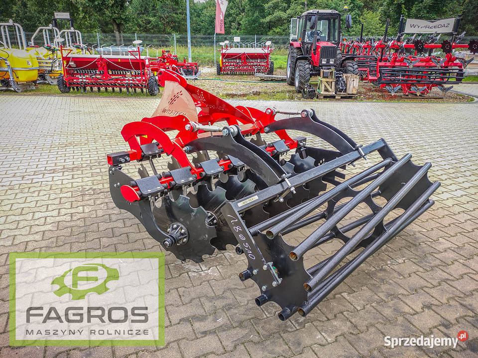 NOWA brona talerzowa talerzówka LEKKA agregat Wolsztyn