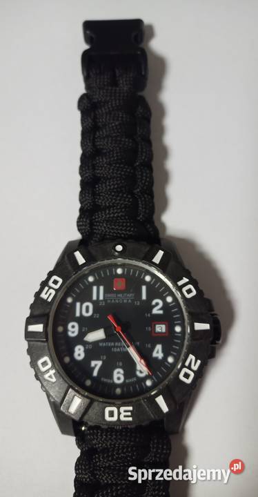 Zegarek szwajcarski SWISS MILITARY HANOWA Black Chorzów