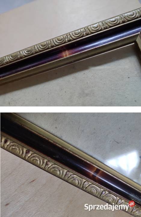 Ramka rustykalna antyczna oprawa vintage retro świętokrzyskie Kielce