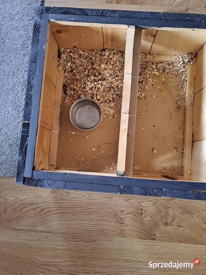 Domek klatka kota jeża i innego pupila