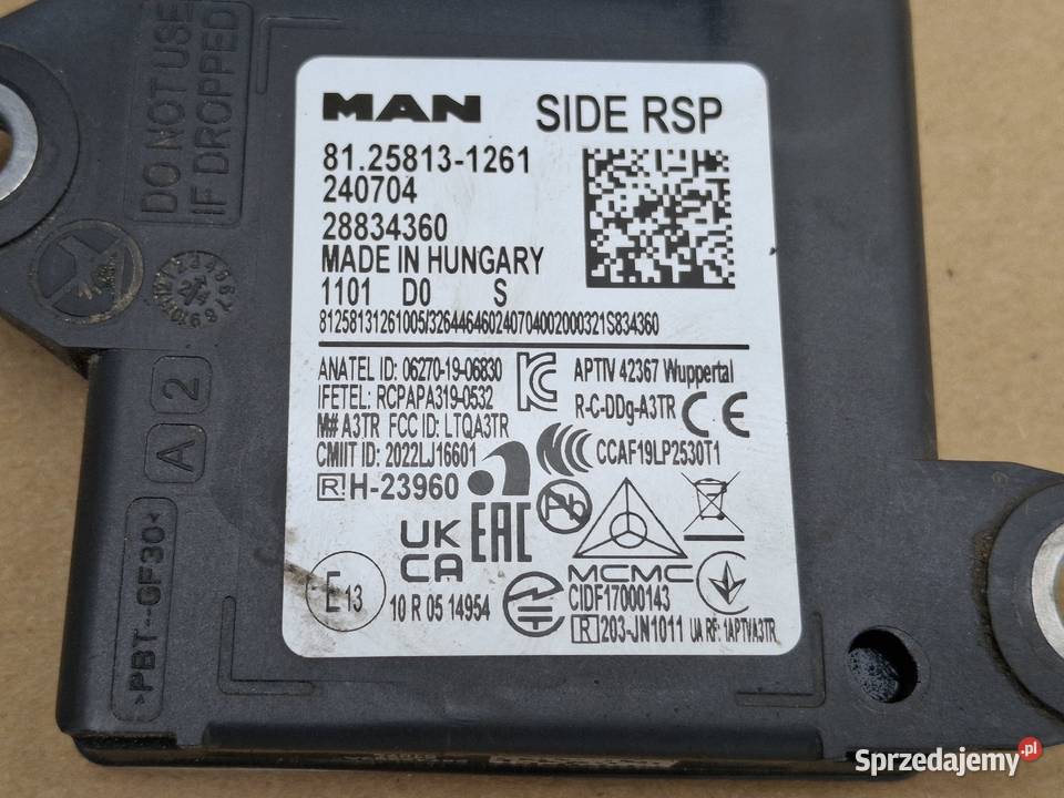MAN TGX RADAR DISTRONIC ACC ORYGINAŁ SENSOR Bieleń sprzedam