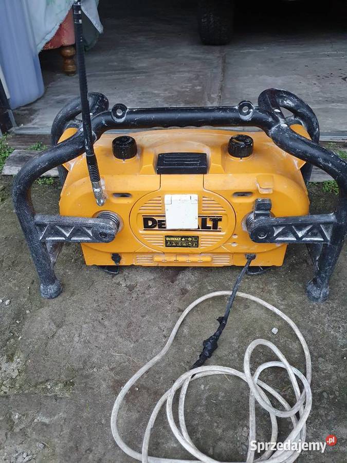 Radio budowlane Dewolt Biłgoraj