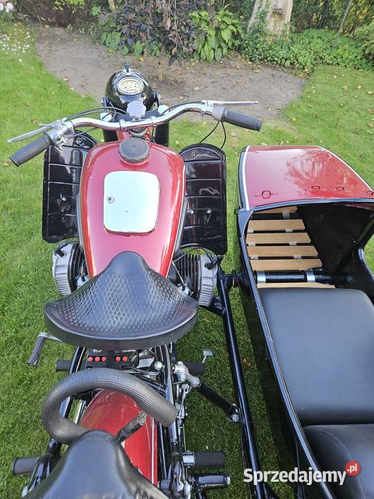 motor Dniepr K750 zarejestrowany jako zabytek Dniepr Brusy-Jaglie