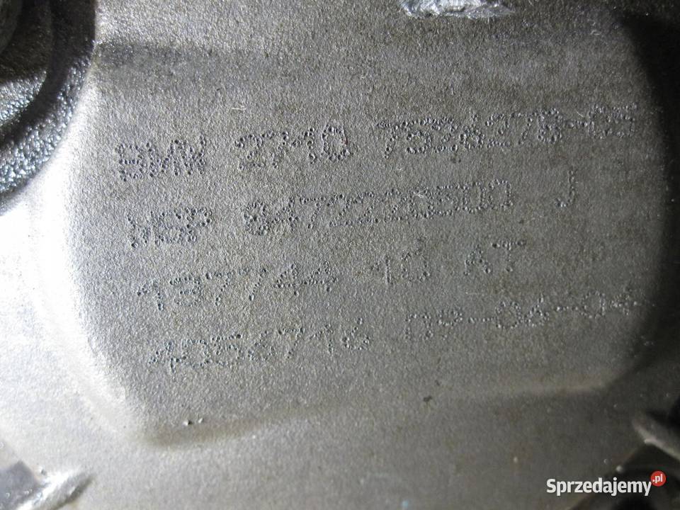 BMW E83 X3 25 M54B25 256S5 skrzynia biegów z