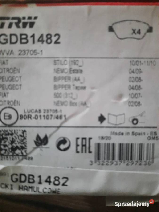 Oryginalne części do Fiata Stilo 16 16V 103 202 wielkopolskie Poznań sprzedam