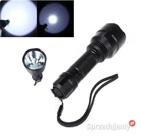 LEKKA LATARKA Z METALOWĄ OBUDOWĄ MONTAŻ 22mm Sporty strzeleckie i myślistwo Nowy Sącz