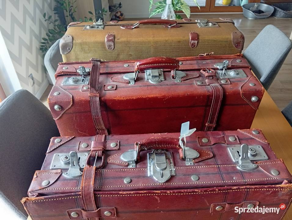 Walizki vintagez minionej epokiIdealne jako Kuferek  dolnośląskie