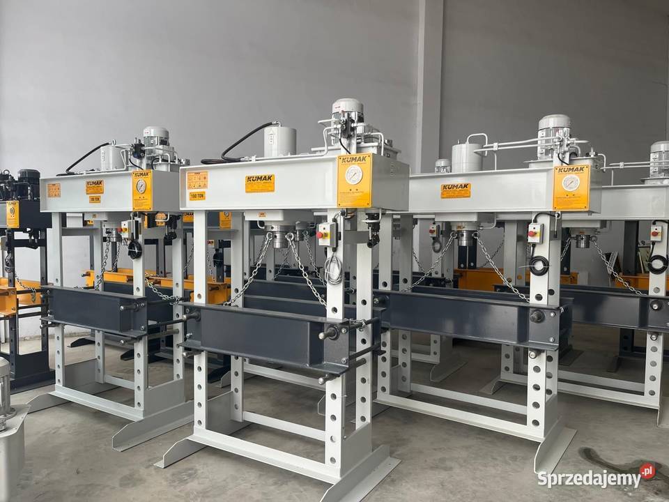 Prasa hydrauliczna 100t Gdańsk