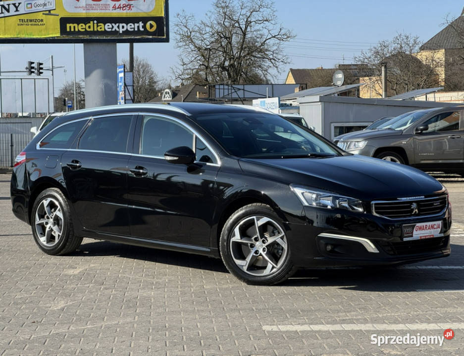 Peugeot 508 FILMAUTOMATAllureBezwypadkowyRoczna elektryczne lusterka 508 Suchy Las