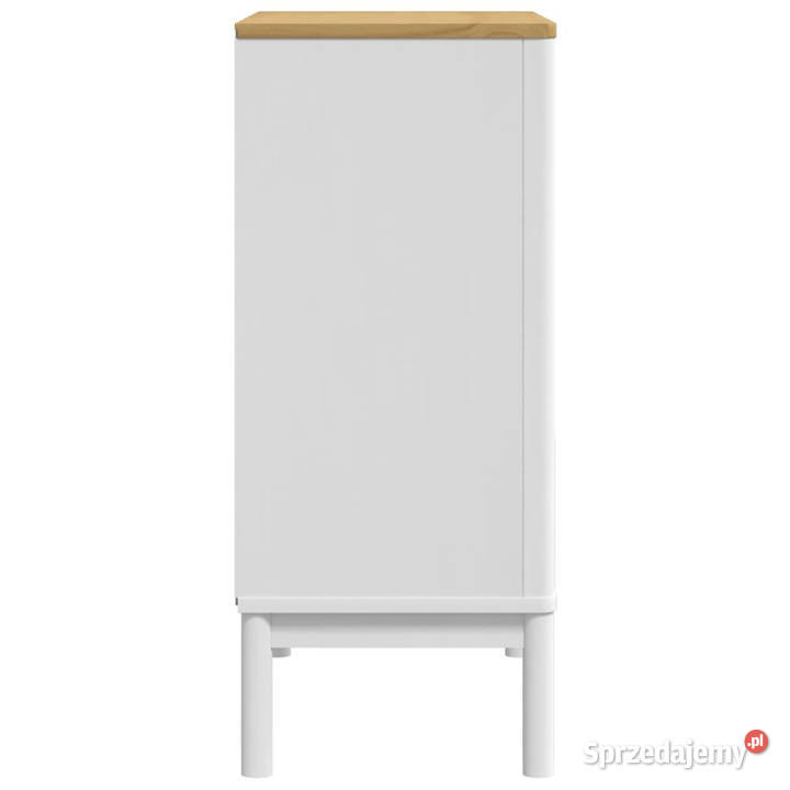 Komoda FLORO biała lite drewno sosnowe WM374009 Warszawa
