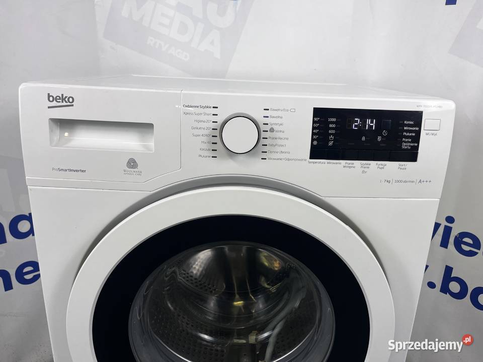 Pralka Beko Inverter Stan Eco 71000 obA Wiejca sprzedam