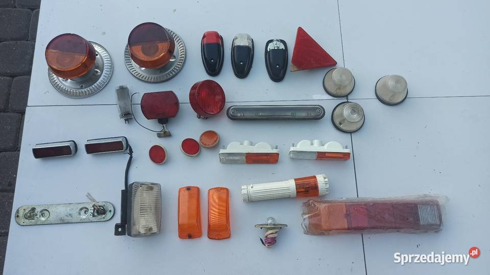 Lampy halogeny PRL CCCP mazowieckie Góra Kalwaria