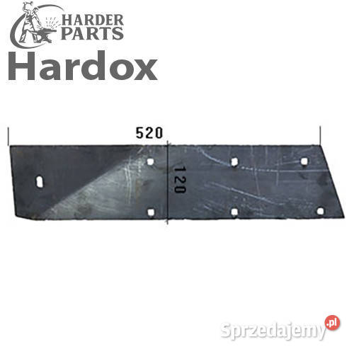 Osłona HARDOX 763921L części do sieczkarni CLAAS nieuszkodzony Rolnictwo Suwałki