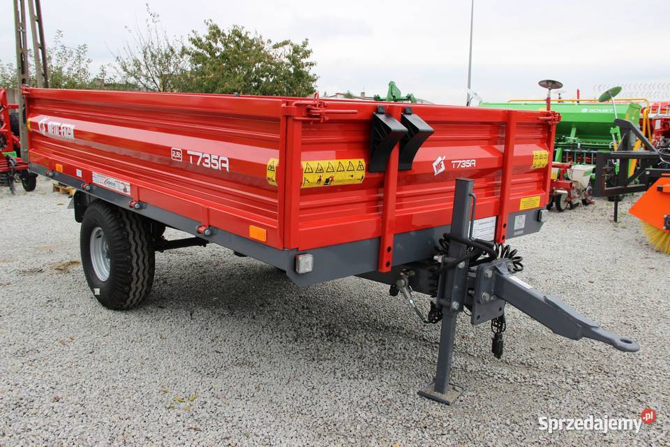 Przyczepa rolnicza przyczepy jednoosiowa Rogóźno