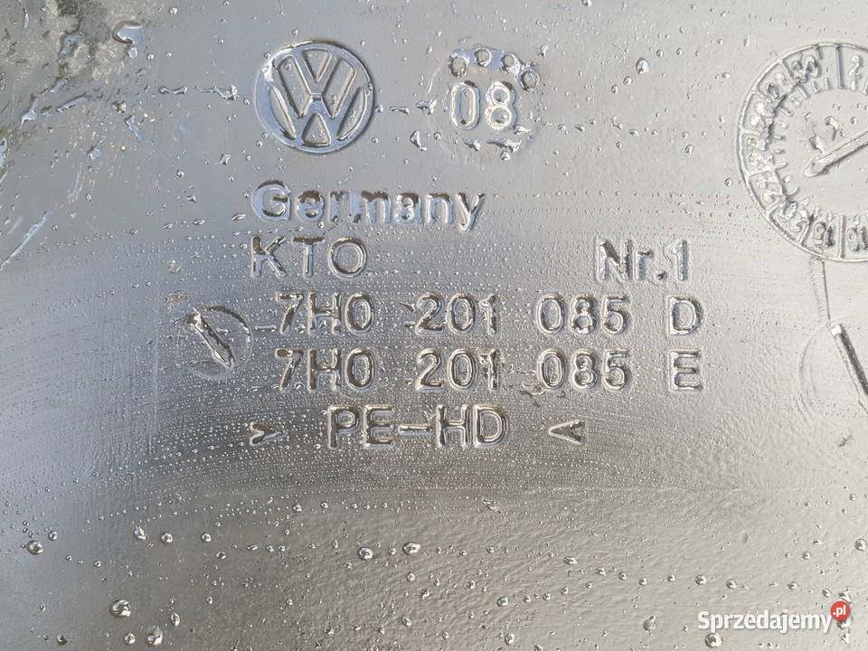 Zbiornik paliwa Volkswagen Vw t5 kompletny Gniewkowo sprzedam