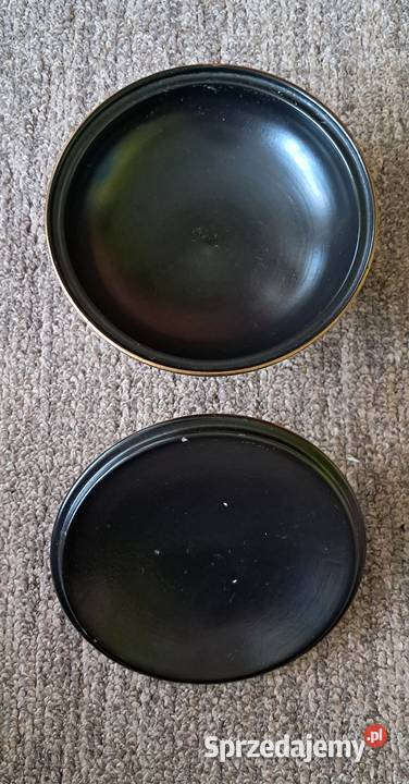 Pucharek Miska z pokrywką Ceramika sygnowana Suwałki