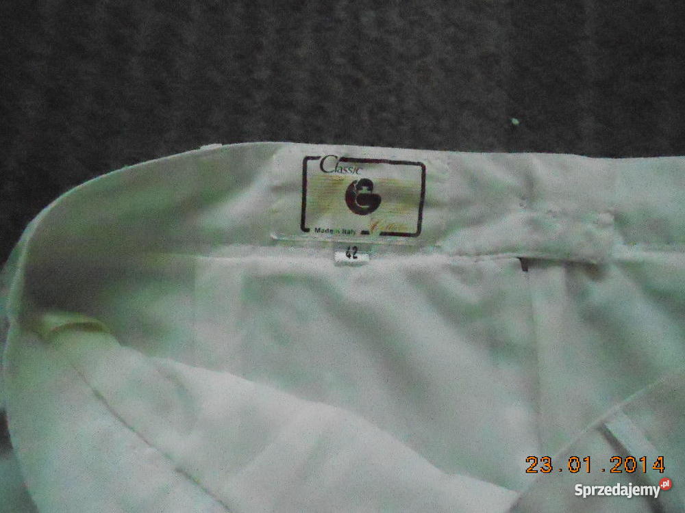 Spódniczka biała włoska Classic Collection 42 Rozmiar 42(XL) Ostrołęka