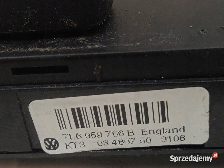 PRZEŁĄCZNIK FOTELA PRAWEGO 7L6959766B Volkswagen świętokrzyskie
