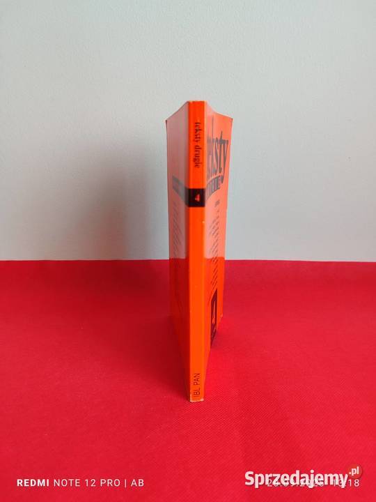 Teksty Drugie 4 28 1994 Sławiński IBL PAN Katowice