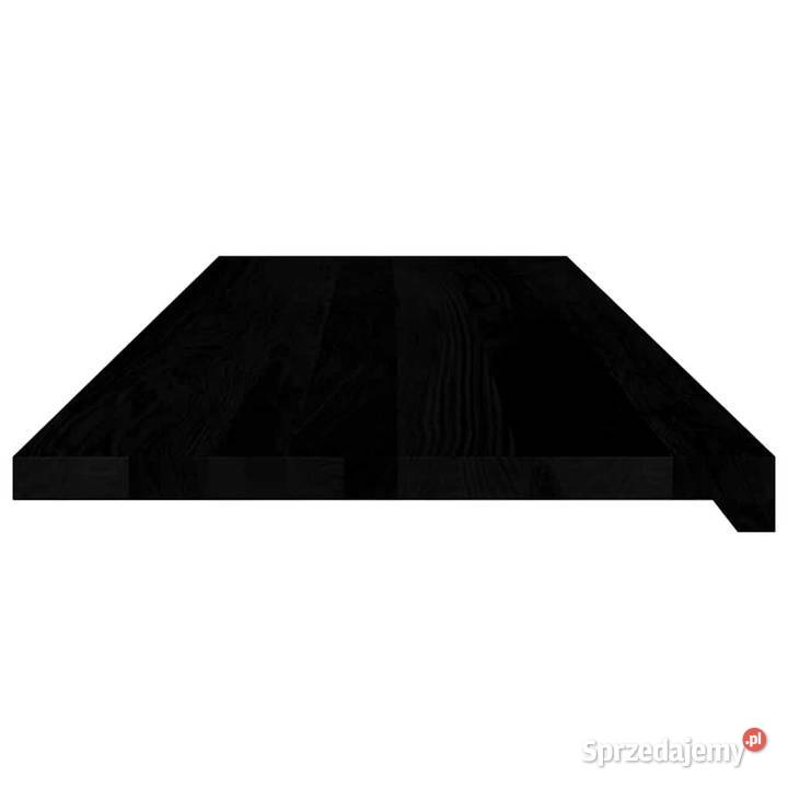 Parapety 2 ciemnobrązowy 120x40x2 lite drewno mazowieckie