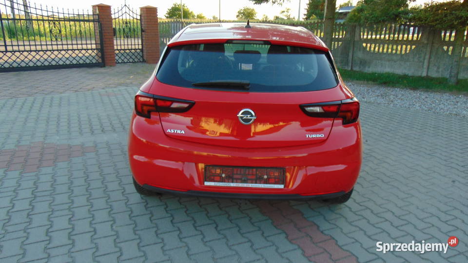 Opel Astra K 14 Benzyna Niski Przebieg 117 Super manualna Baboszewo sprzedam