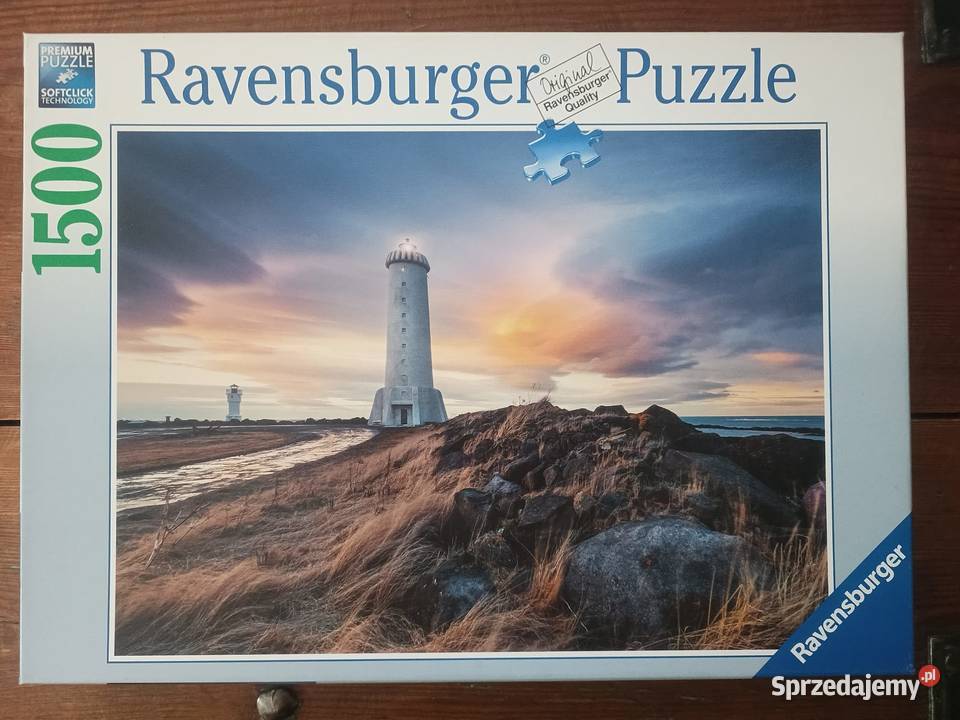puzzle Ravensburger 1500 Latarnia morska Akranes Warszawa sprzedam