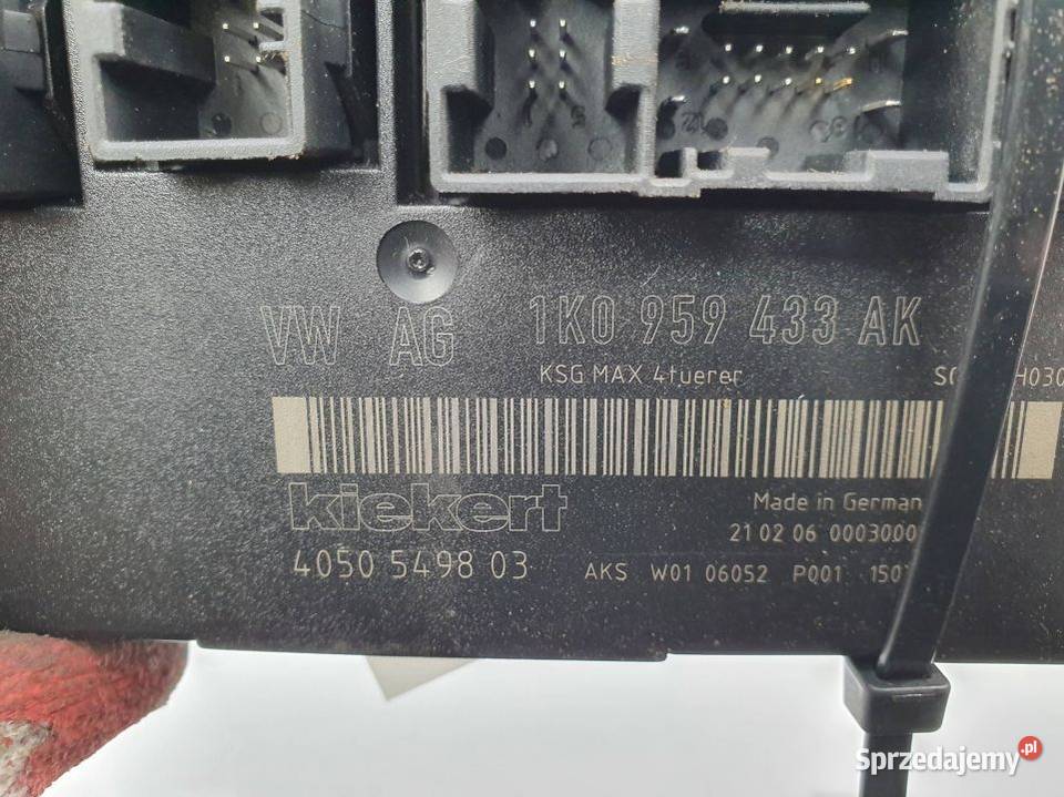 MODUŁ VOLKSWAGEN TOURAN 1K0959433AK osobowe sprzedam