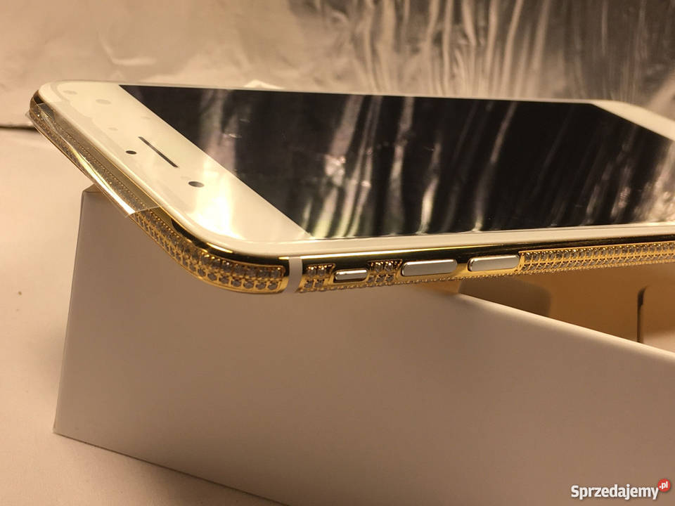 Apple iPhone 7 Plus 256GB 24K 24CT prawdziwego złota i pełny