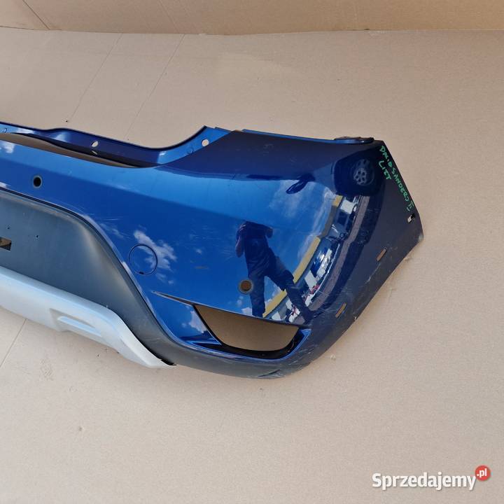 DACIA SANDERO II LIFT STEPWAY ZDERZAK TYŁ TYLNY zderzaki Bieleń