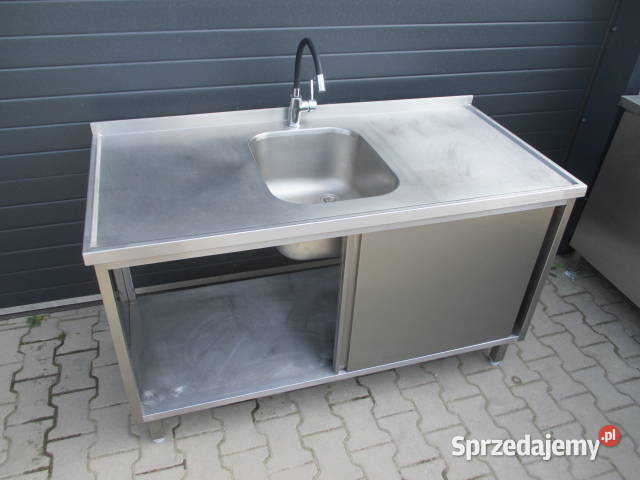 Zlew Gastronomiczny 1 Komorowy Drzwi Suwane Ostrów Wielkopolski sprzedam