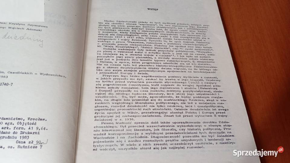 Pesymizm filozoficzny Mariana Zdziechowskiego pomorskie