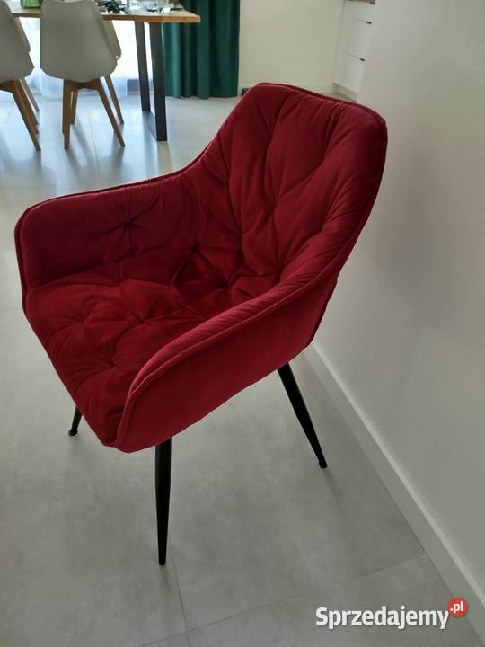 Krzesła welurowe 2 sztuki Krzesła podlaskie Białystok