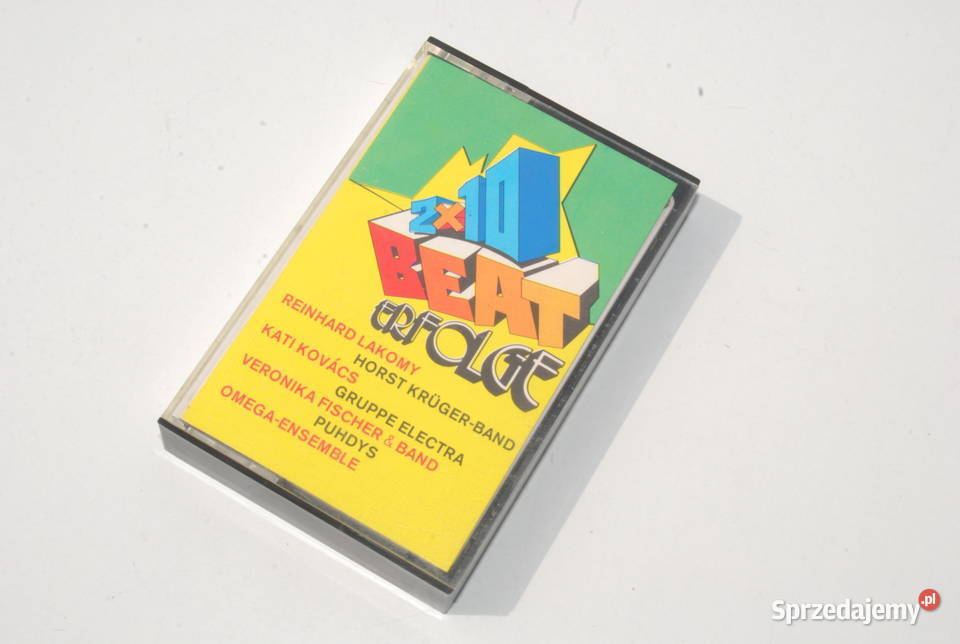Stara kaseta magnetofonowa 2x10 Beat Erfolge Cieszyn