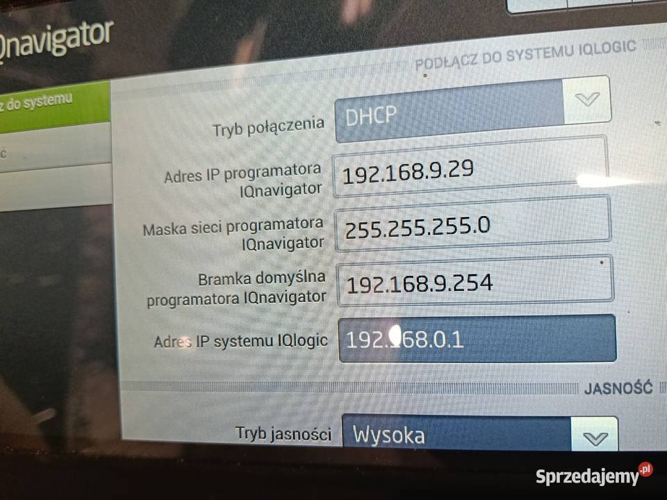 Swegon nawigator sterownik Liszki