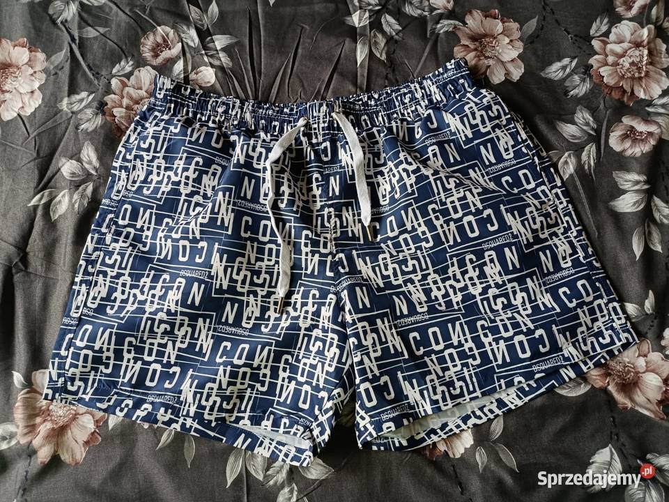 Krótkie spodenki szorty z siatką ICON Dsquared2 Rozmiar L podlaskie Białystok