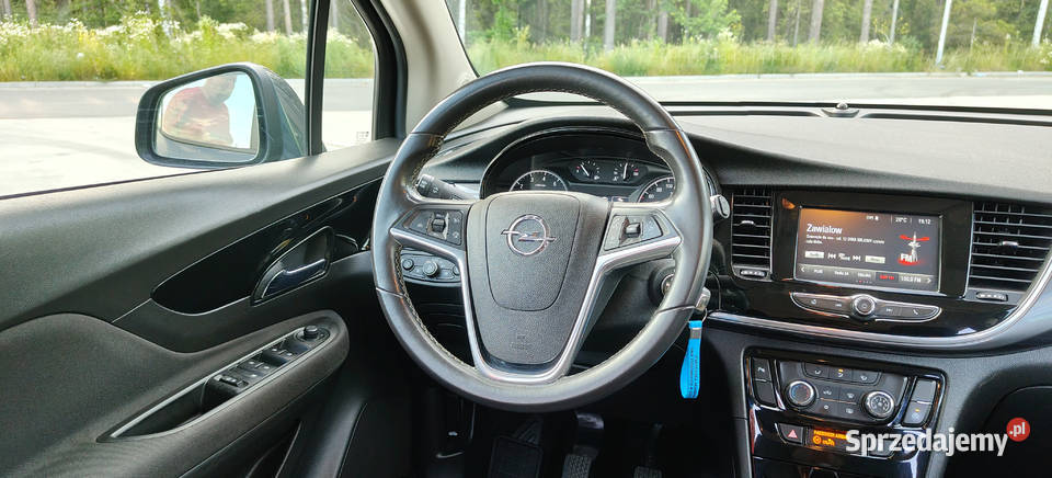 Opel Mokka X 16 benzyna 2018r welurowa tapicerka